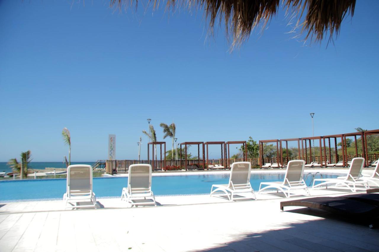 Santa Marta, Apartamentos Frente Al Mar En Samaria Club De Playa, Sector Pozos Colorados Санта-Марта Экстерьер фото