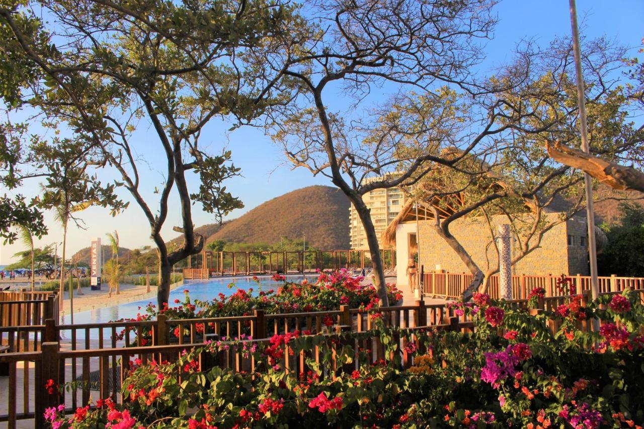 Santa Marta, Apartamentos Frente Al Mar En Samaria Club De Playa, Sector Pozos Colorados Санта-Марта Экстерьер фото