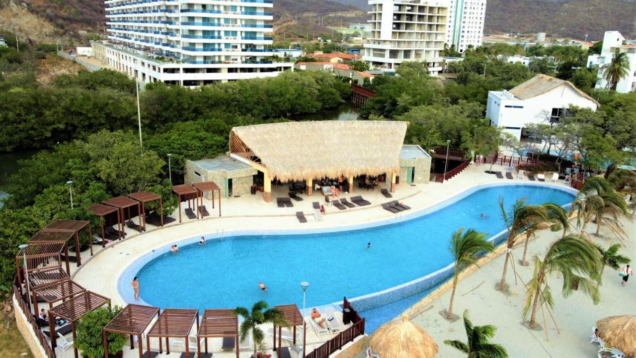Santa Marta, Apartamentos Frente Al Mar En Samaria Club De Playa, Sector Pozos Colorados Санта-Марта Экстерьер фото