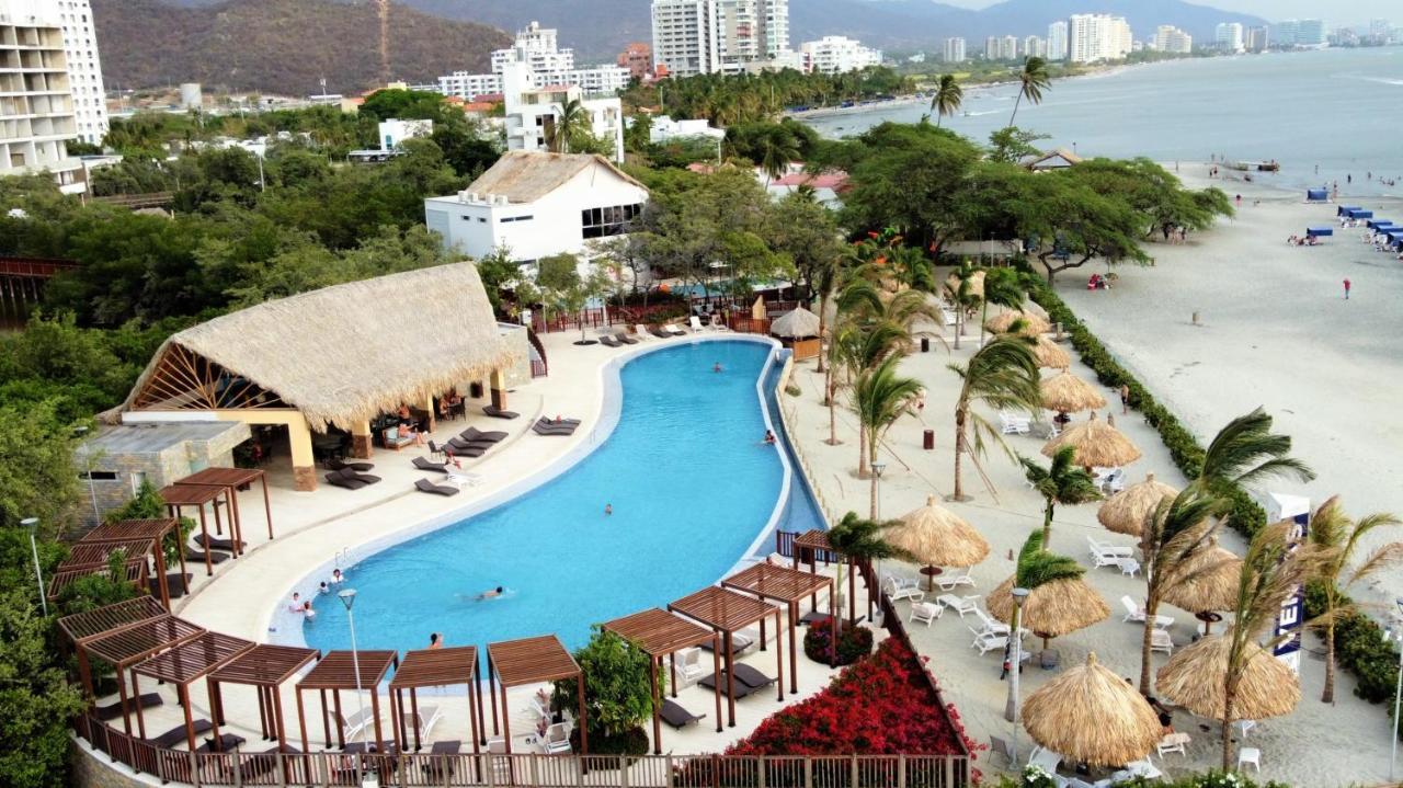 Santa Marta, Apartamentos Frente Al Mar En Samaria Club De Playa, Sector Pozos Colorados Санта-Марта Экстерьер фото