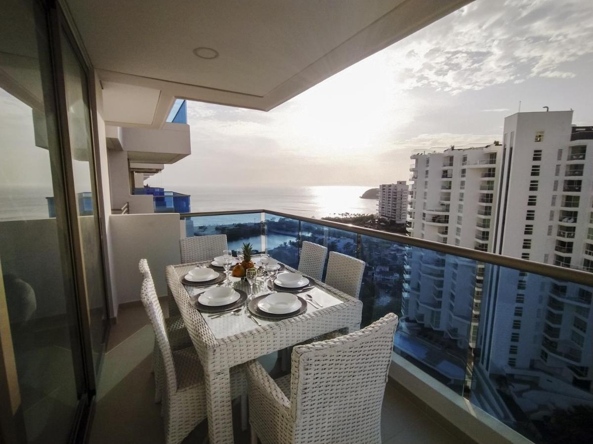 Santa Marta, Apartamentos Frente Al Mar En Samaria Club De Playa, Sector Pozos Colorados Санта-Марта Номер фото