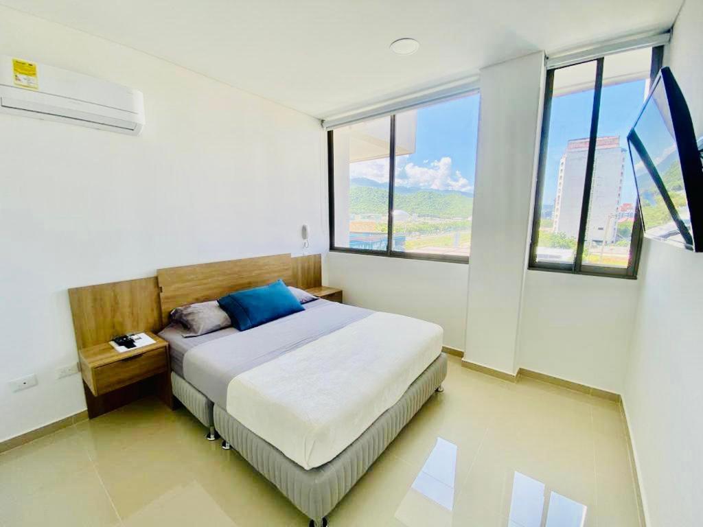 Santa Marta, Apartamentos Frente Al Mar En Samaria Club De Playa, Sector Pozos Colorados Санта-Марта Экстерьер фото