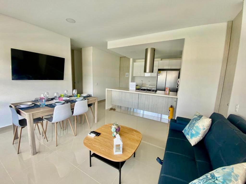 Santa Marta, Apartamentos Frente Al Mar En Samaria Club De Playa, Sector Pozos Colorados Санта-Марта Экстерьер фото