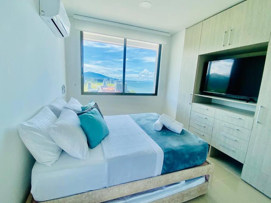 Santa Marta, Apartamentos Frente Al Mar En Samaria Club De Playa, Sector Pozos Colorados Санта-Марта Экстерьер фото