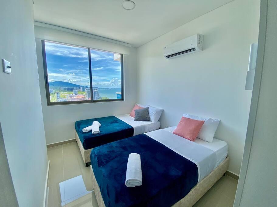 Santa Marta, Apartamentos Frente Al Mar En Samaria Club De Playa, Sector Pozos Colorados Санта-Марта Экстерьер фото