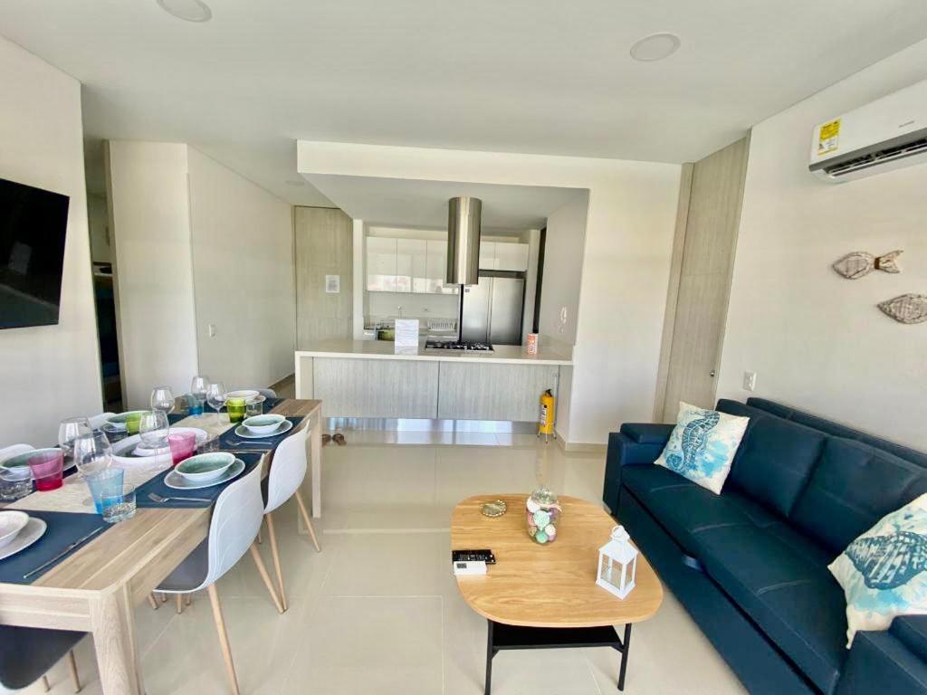 Santa Marta, Apartamentos Frente Al Mar En Samaria Club De Playa, Sector Pozos Colorados Санта-Марта Экстерьер фото