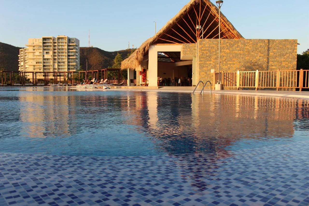 Santa Marta, Apartamentos Frente Al Mar En Samaria Club De Playa, Sector Pozos Colorados Санта-Марта Экстерьер фото