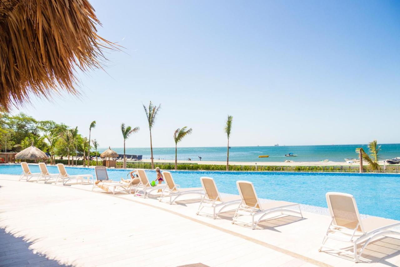 Santa Marta, Apartamentos Frente Al Mar En Samaria Club De Playa, Sector Pozos Colorados Санта-Марта Экстерьер фото