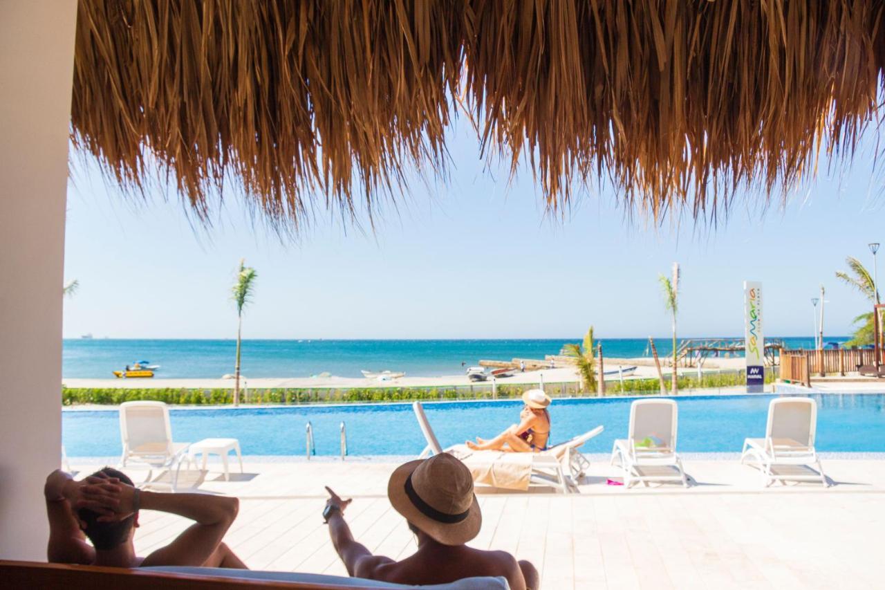 Santa Marta, Apartamentos Frente Al Mar En Samaria Club De Playa, Sector Pozos Colorados Санта-Марта Экстерьер фото