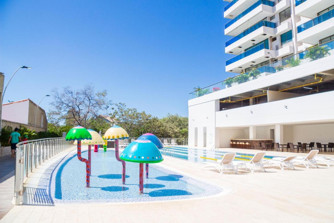 Santa Marta, Apartamentos Frente Al Mar En Samaria Club De Playa, Sector Pozos Colorados Санта-Марта Экстерьер фото
