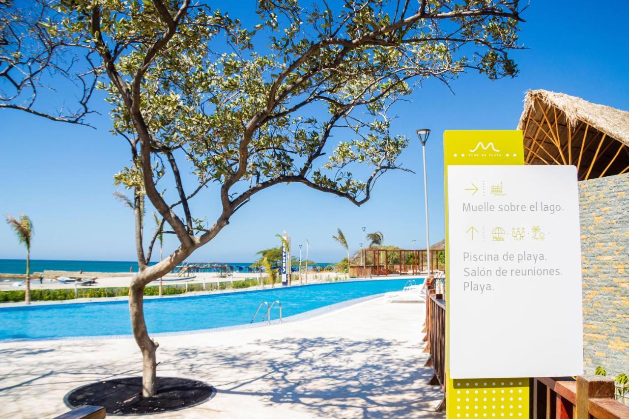 Santa Marta, Apartamentos Frente Al Mar En Samaria Club De Playa, Sector Pozos Colorados Санта-Марта Экстерьер фото