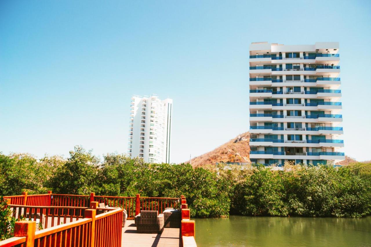 Santa Marta, Apartamentos Frente Al Mar En Samaria Club De Playa, Sector Pozos Colorados Санта-Марта Экстерьер фото